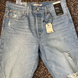 Levi's Light Blue Wedgie Jeans